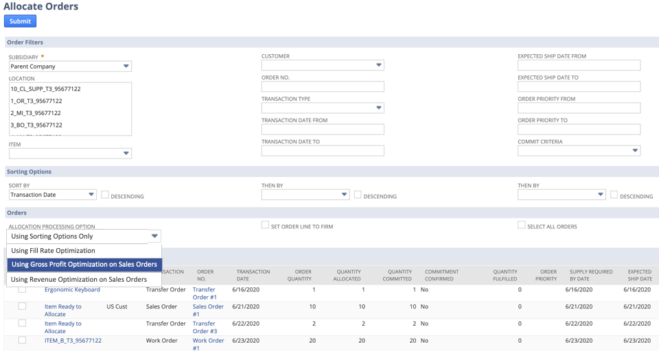 netSuite2021.2- get deeper insights into how those changes will impact allocations 