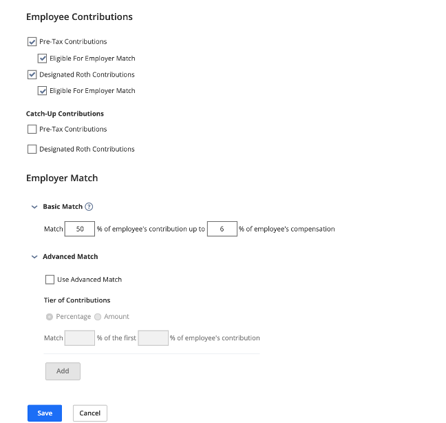 NetSuite 2021.2 - automates calculations for 401(k) plans