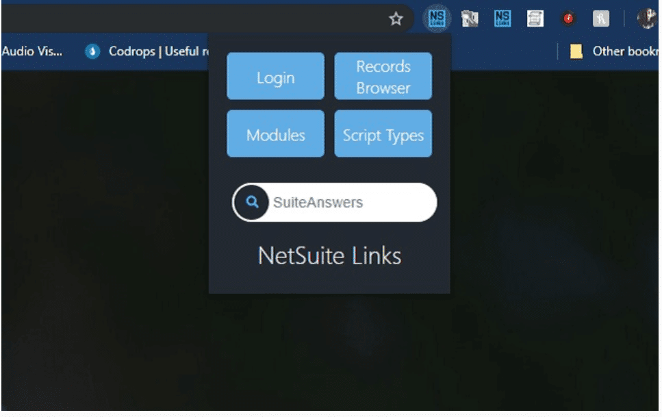 NetSuite Links