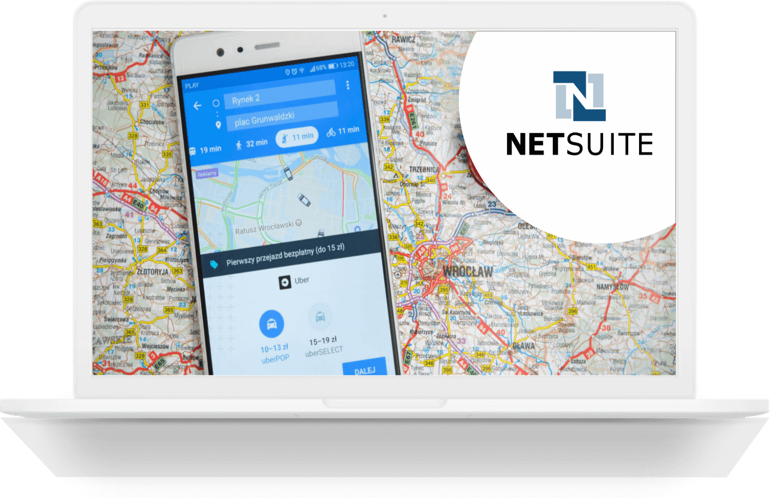 Netsuite google map integration