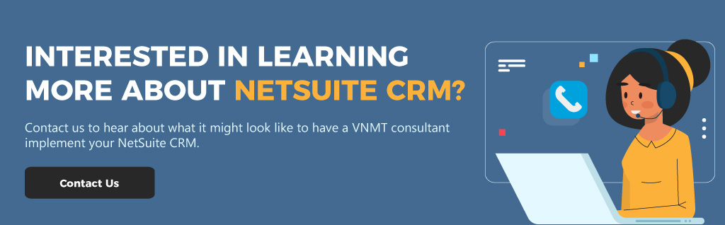 NetSuite CRM Services