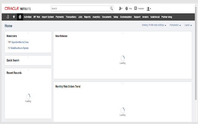 NetSuite Portlet Refresher