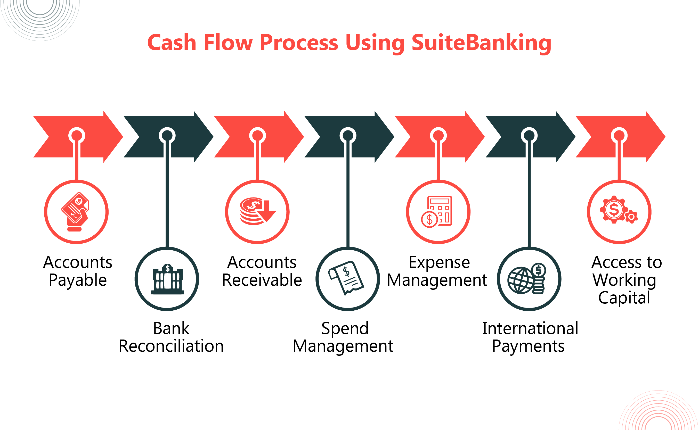 Cash Flow Process Using SuiteBanking
