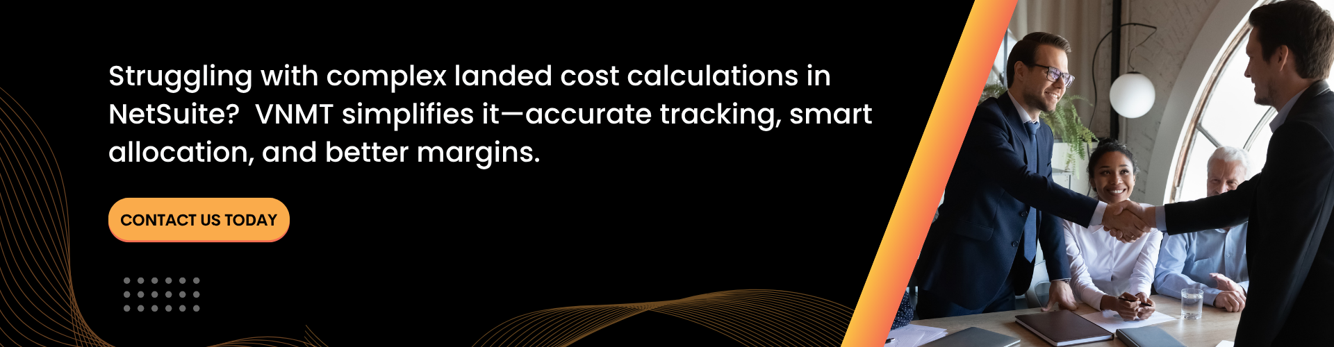 Contact Us Landed Costs in NetSuite