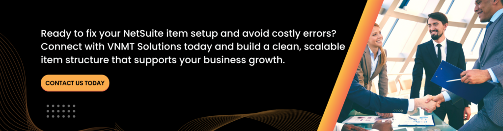 Contact Us-NetSuite Item Webinar